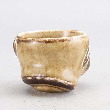 Stoneware bowl by Axel Saltso, Royal Copenhagen, Denmark.