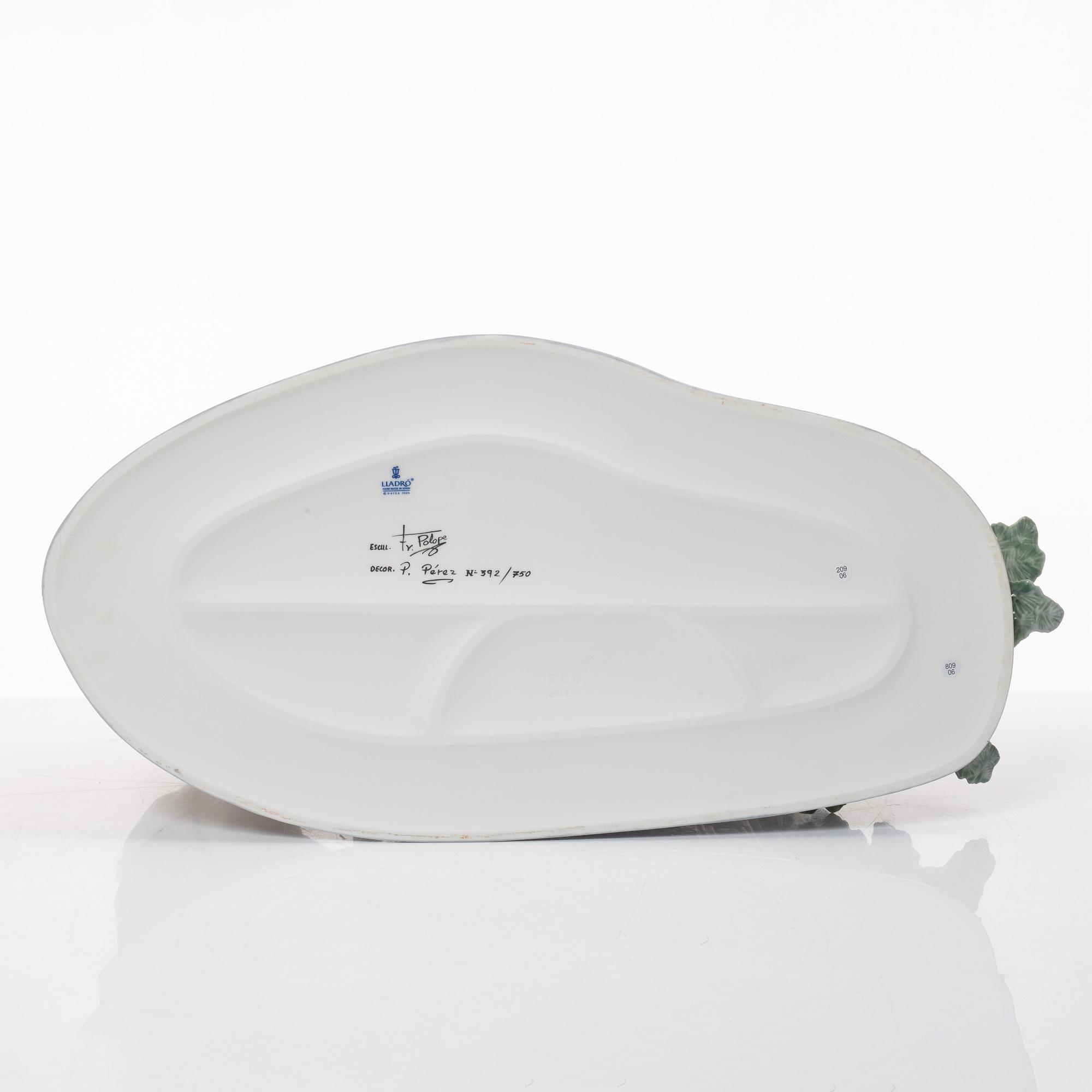 Francisco Polope, figurin, "A family christmas", Lladró, Spanien.