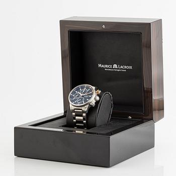 Maurice Lacroix, Pontos S, armbandsur, kronograf, 43 mm.