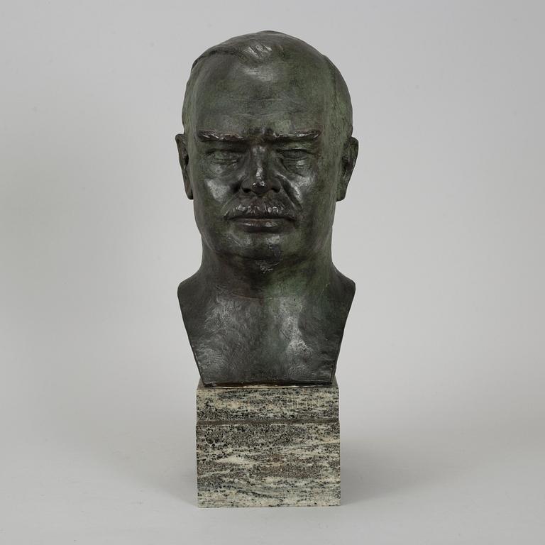 BÖRJE BÖRJESON, sculpture, bronze, signed.