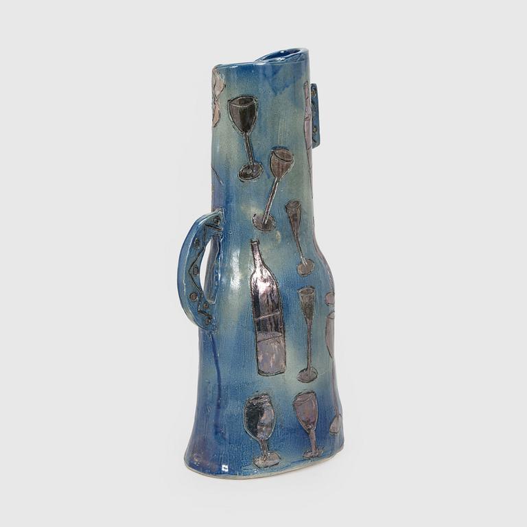 Pauli Partanen, a ceramic sculpture, signed and dated -09.