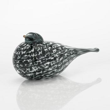 Oiva Toikka, annual glass bird, signed O. Toikka Nuutajärvi 2012.