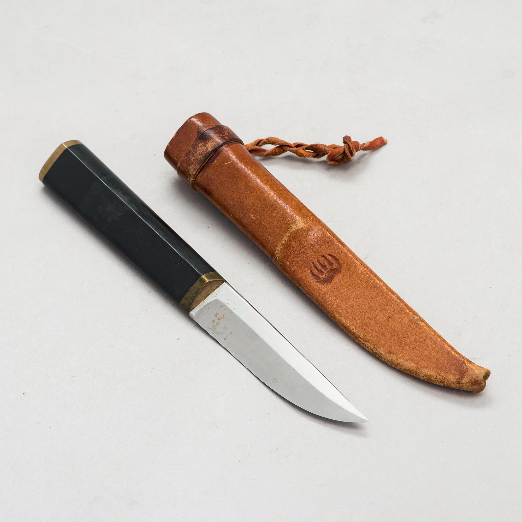 Tapio Wirkkala, a puukko knife for Hackman Finland. Design Tapio Wirkkala, a puukko knife for Hackman Finland. Design