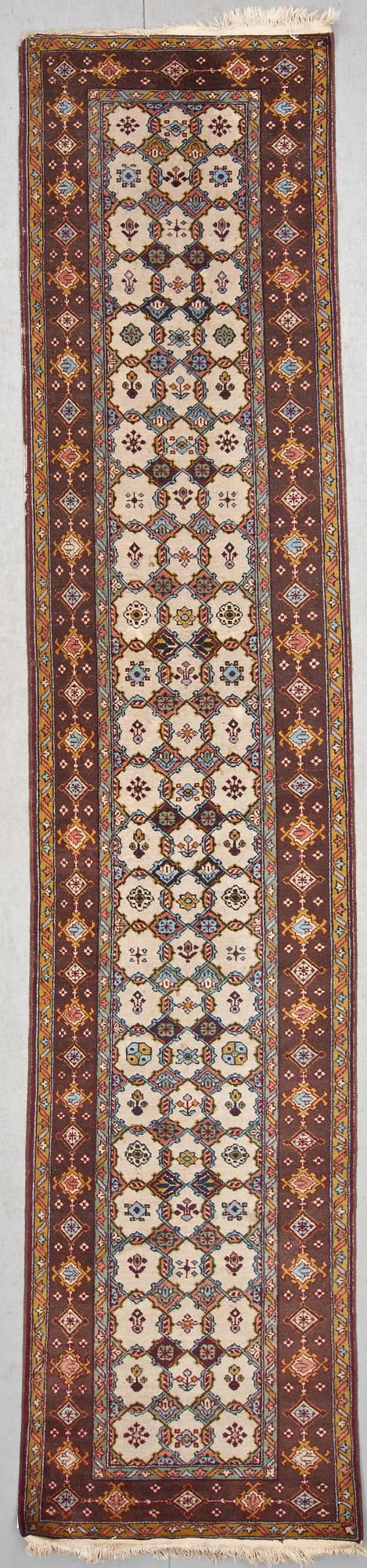 GALLERIMATTA, old, orientalisk, ca 349 x 76 cm.