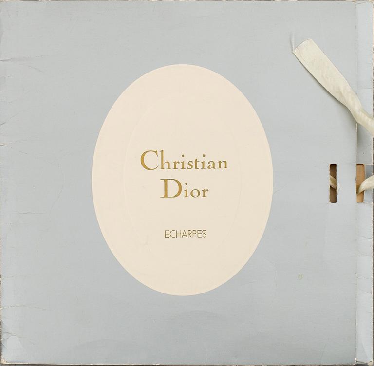 CHRISTIAN DIOR, scarf.