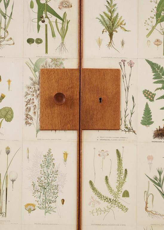 A Josef Frank 'Flora' cabinet, Svenskt Tenn, model 852.
