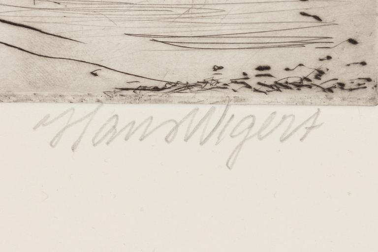 Hans Wigert, Dragspelare.