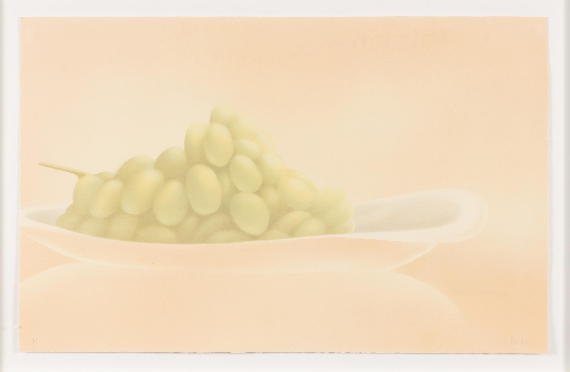 Peter Frie, Stilleben med vindruvor.