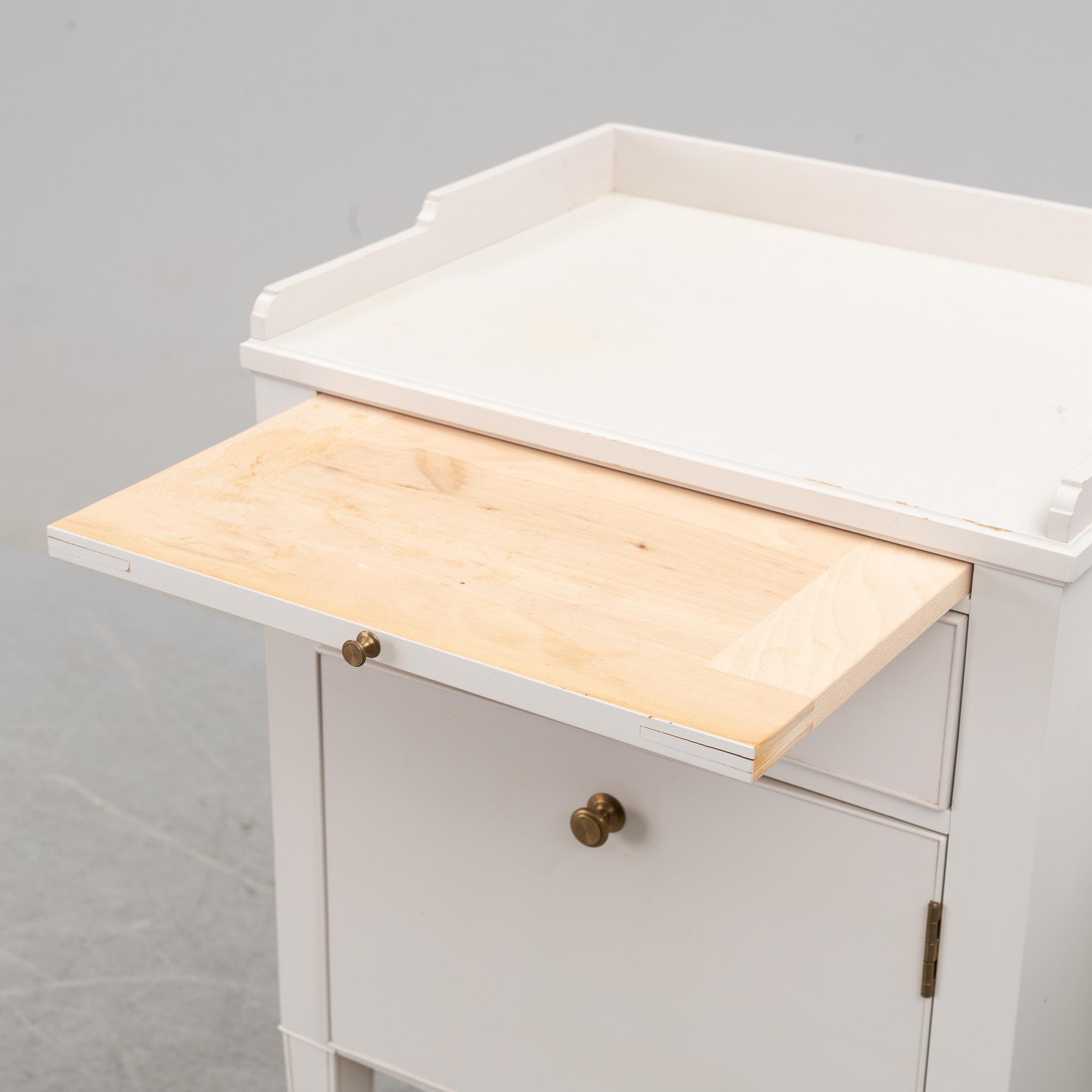 A pair of 'Västa Ny' bedside tables, Ikea, late 1990s.