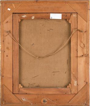OKÄND KONSTNÄR, olja på duk, 1800-tal.
