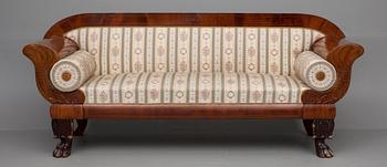 SOFFA, biedermeier, 1800-talets mitt.