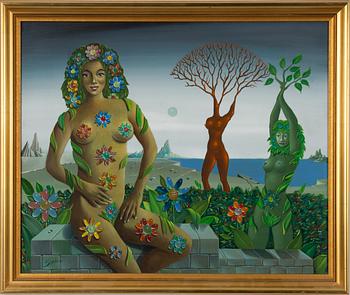 Georges Spiro, Surrealistic Figure Landscape.