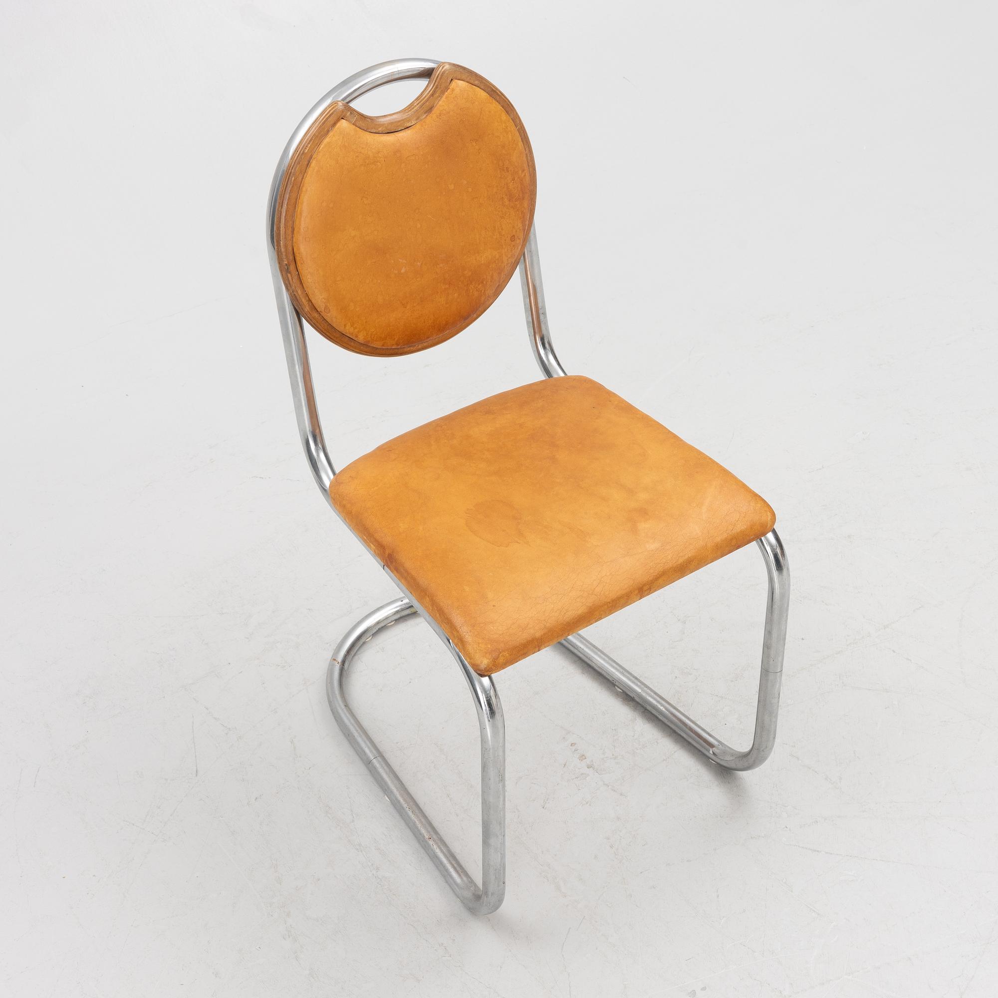 Sven Markelius, "Epa", stol, DS Staal-Stel, 1930-tal.