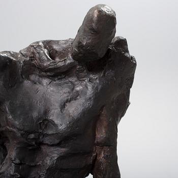 TORE ENAR HÖGLUND, sculpture, bronze. Signed and with foundry mark. Height 36 cm, length 59 cm.