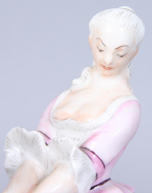 FIGURINER, 2 st, porslin, Bing o Gröndahl.