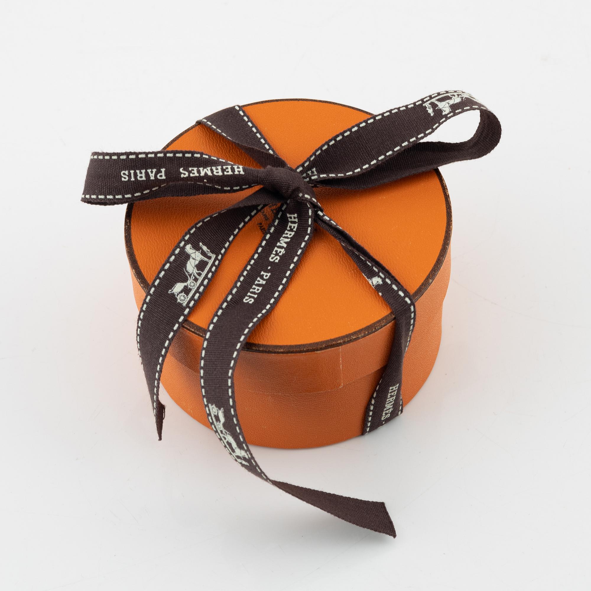 Hermès, a vintage gold tone stud bangle.