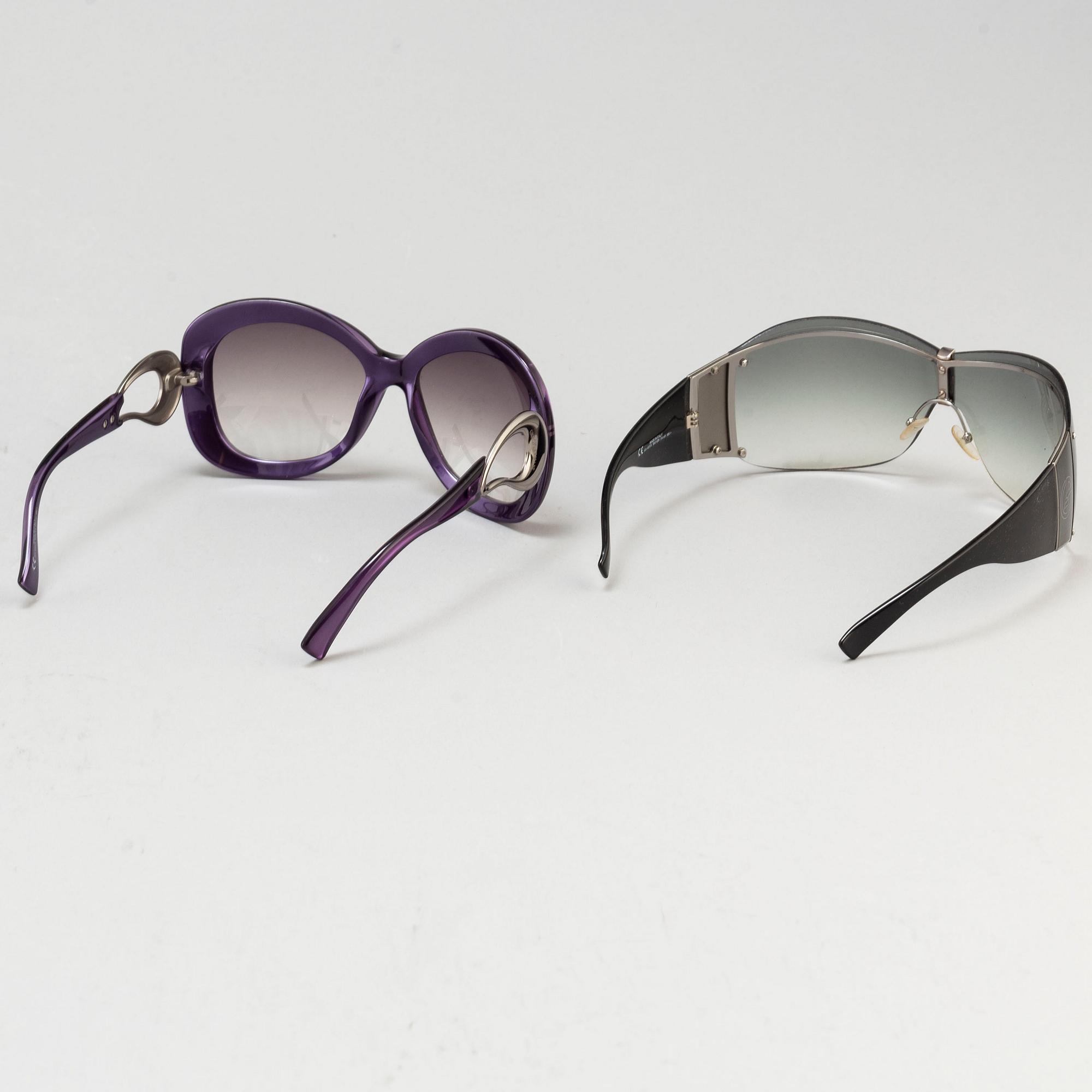 GIORGIO ARMANI, solglasögon, 2 st.