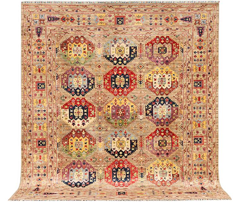 A Ziegler Soltani carpet, c. 300 x 264 cm.