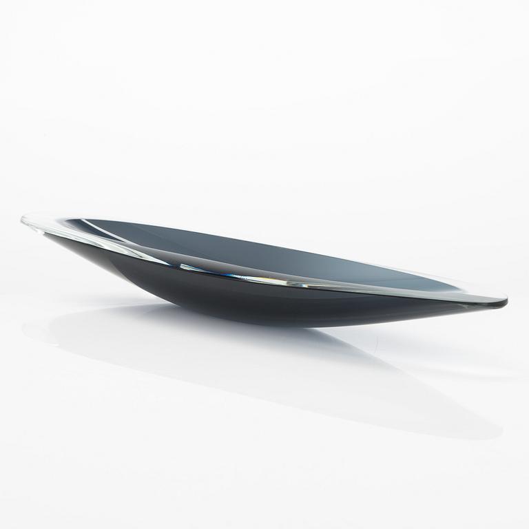 Kaj Franck, a 'Lancet' glass sculpture signed K. Franck Nuutajärvi Notsjö -58.