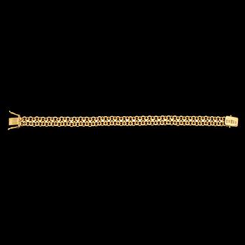 ARMBAND, 18k guld, Stockholm, 1961. Vikt 20 g.