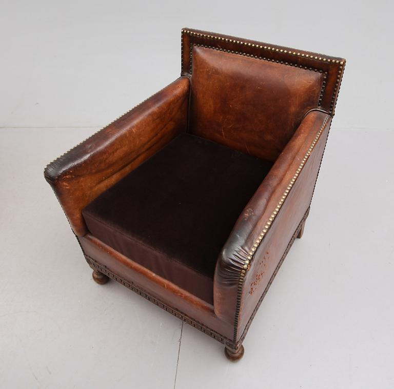 FÅTÖLJ, art déco, 1900-talets första hälft.