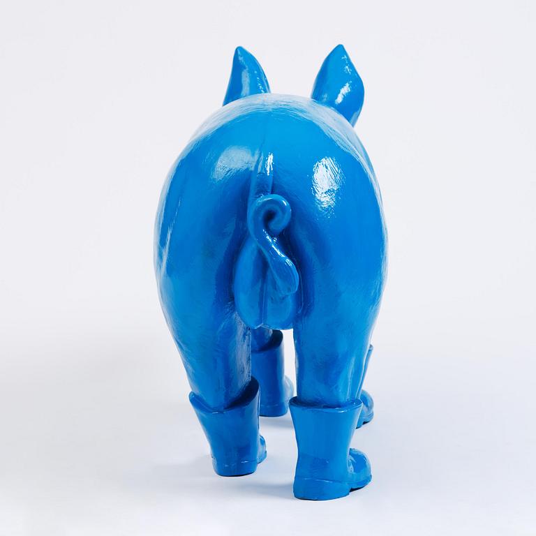 William Sweetlove, "Cloned blue father pig" (Blue).