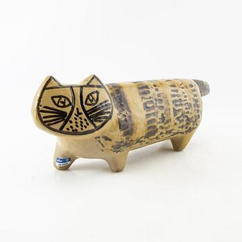 Lisa Larson, figurine Cat from the series "Stora zoo" Gustavsberg.