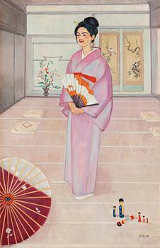 Einar Jolin, "Asiatiska i kimono".