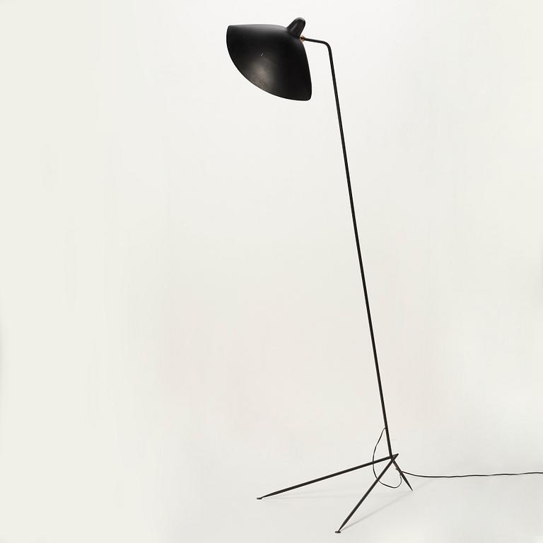 SERGE MOUILLE, a floor lamp, Ateliers Serge Mouille, France ca 1953.