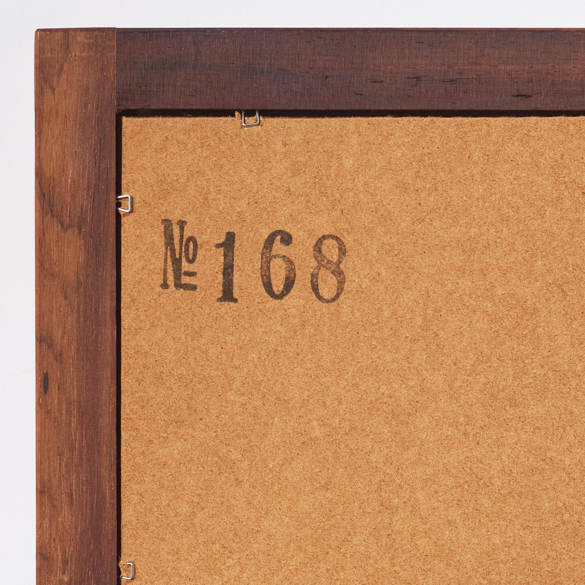 Aksel Kjersgaard, a mirror and a chest of drawers, Odder, Denmark, 1960's.