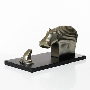 Gunnar Cyrén, a two-piece figure group.