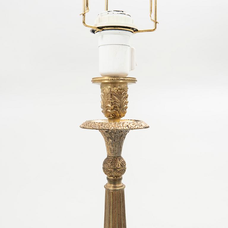Bordslampor, ett par, Louis XV-stil, Frankrike, 1900-tal.