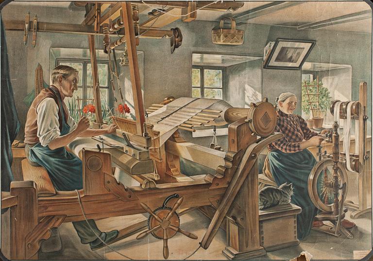 SKOLPLANSCHER, 5 st, 1900-tal.