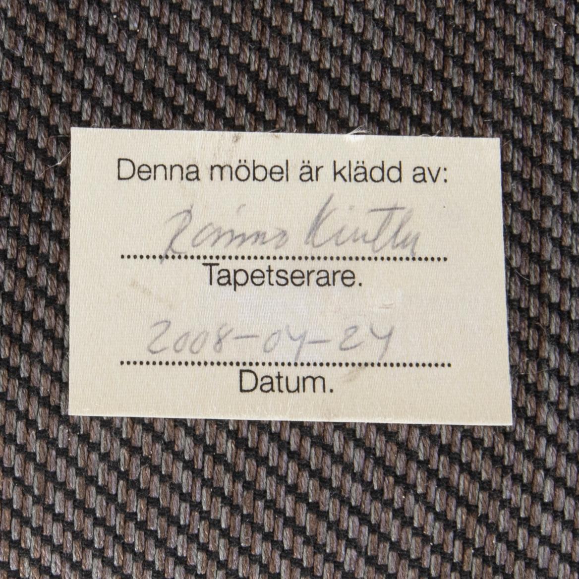 Josef Frank, sofa, model 968 for Svenskt Tenn 2008.