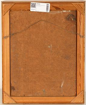 Carl Johansson, oil on panel, signed and dated -43.