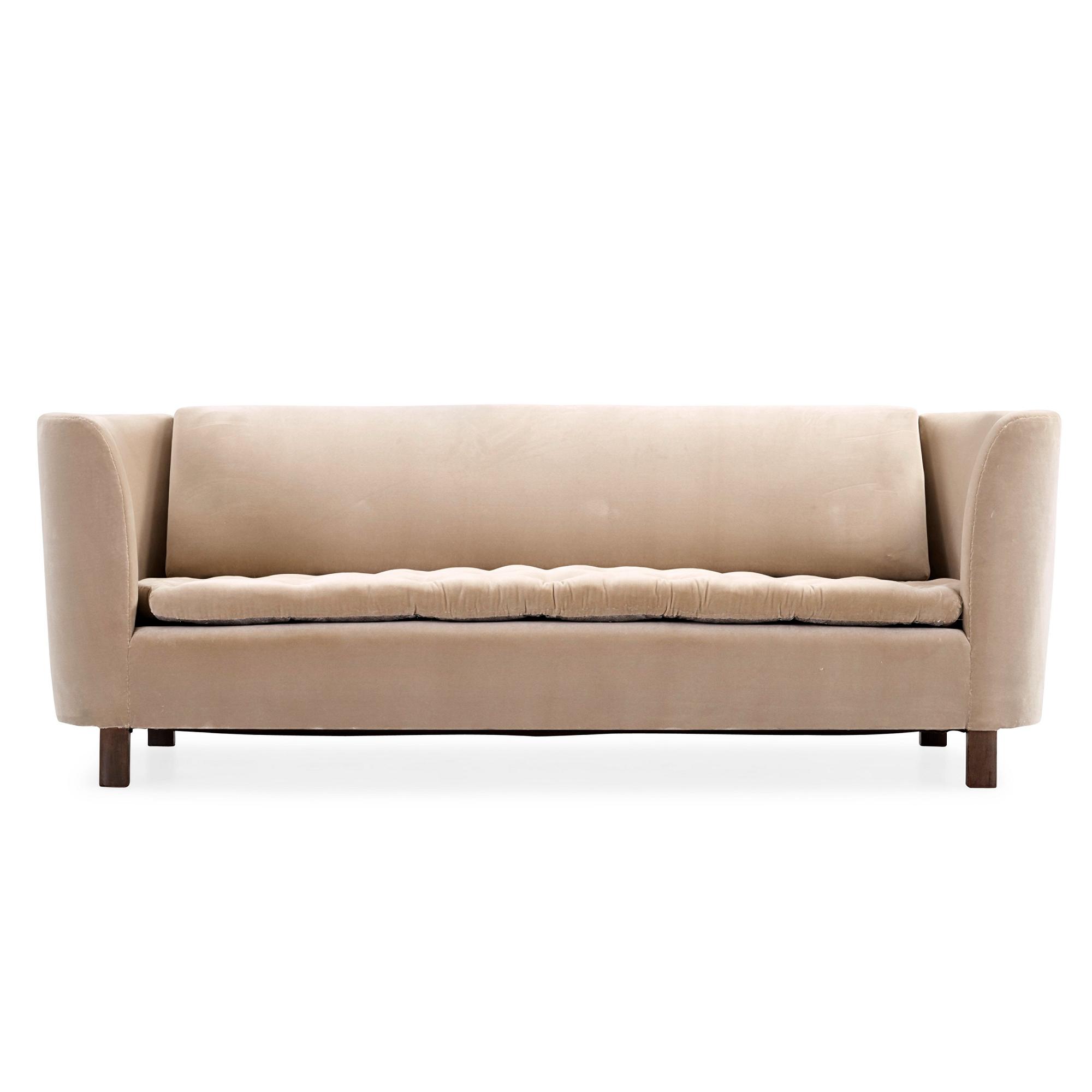 Erik Chambert, a sofa, Chamberts Möbelfabrik, Norrköping, Sweden 1930's.