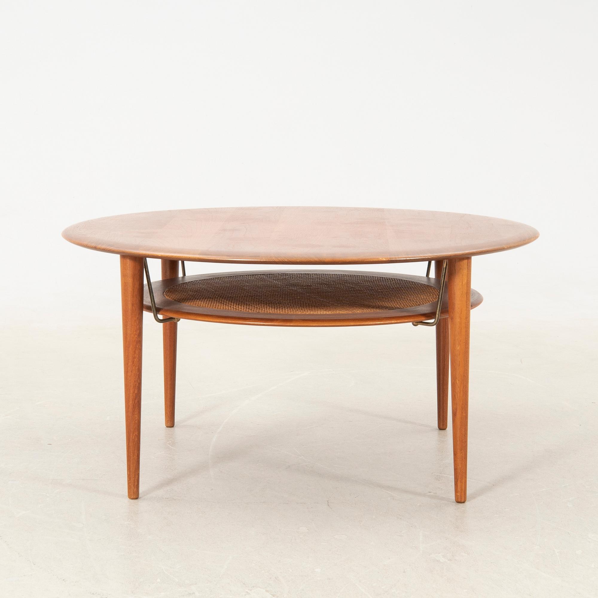 Peter Hvidt & Orla Mølgaard Nielsen, soffbord "Minerva" för France & son Danmark 1950/60-tal.