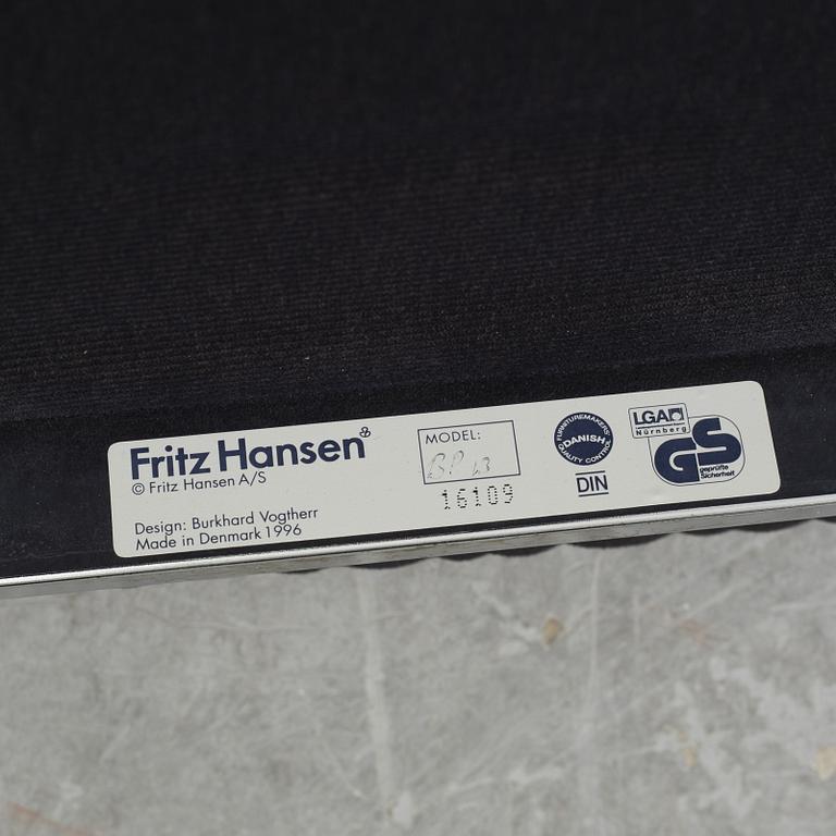 Burkhard Vogtherr, a set of five 'Independence' chairs for Fritz Hansen.