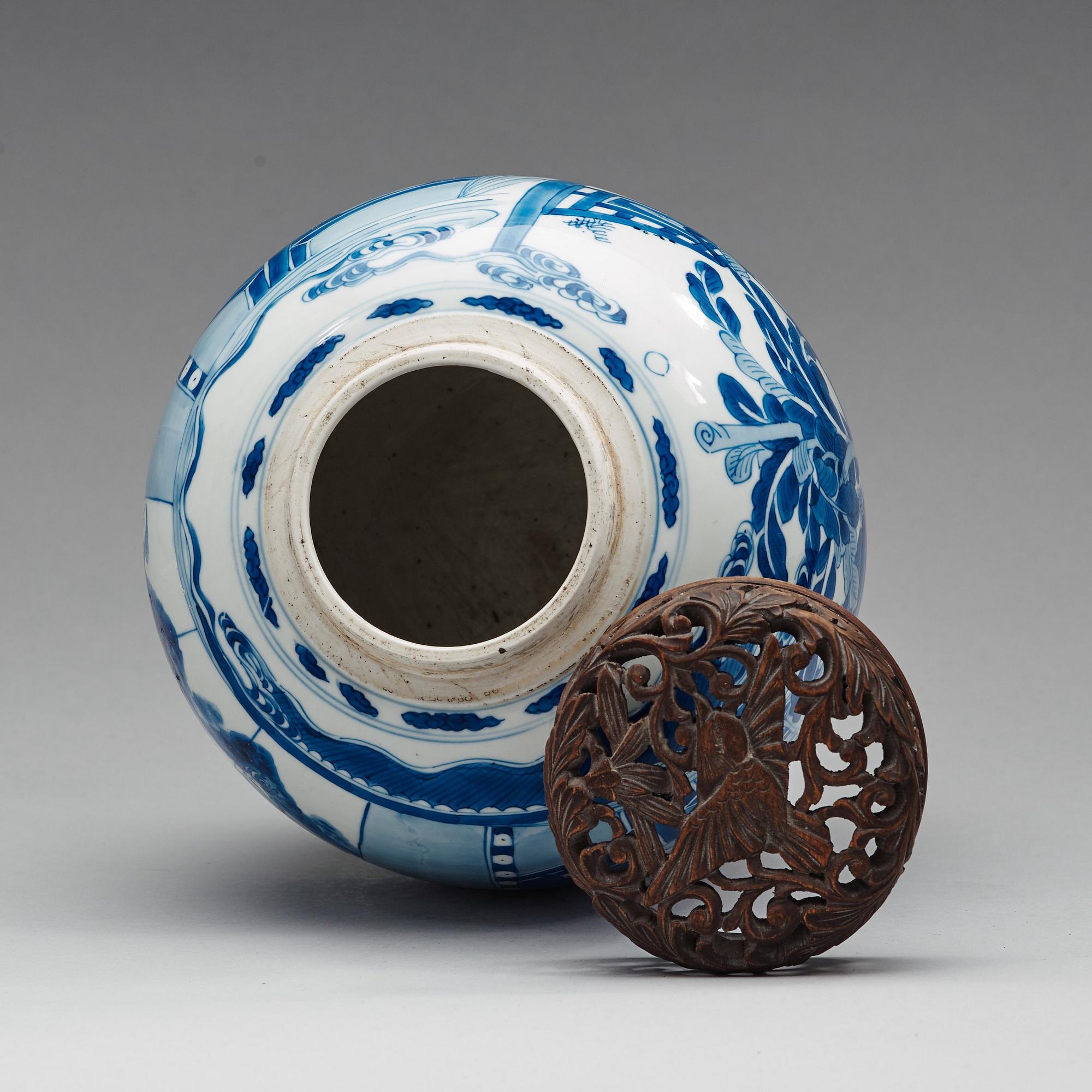 BOJAN, porslin. Qingdynastin, Kangxi (1662-1722).