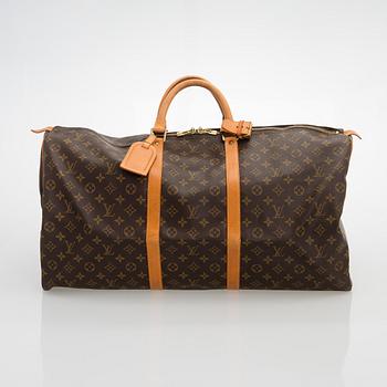 Louis Vuitton, A Monogram Canvas 'Keepall 60' Bag.