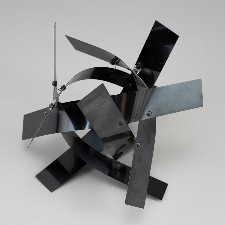 LARS ENGLUND, a metal sculpture, signed and dated 1993.