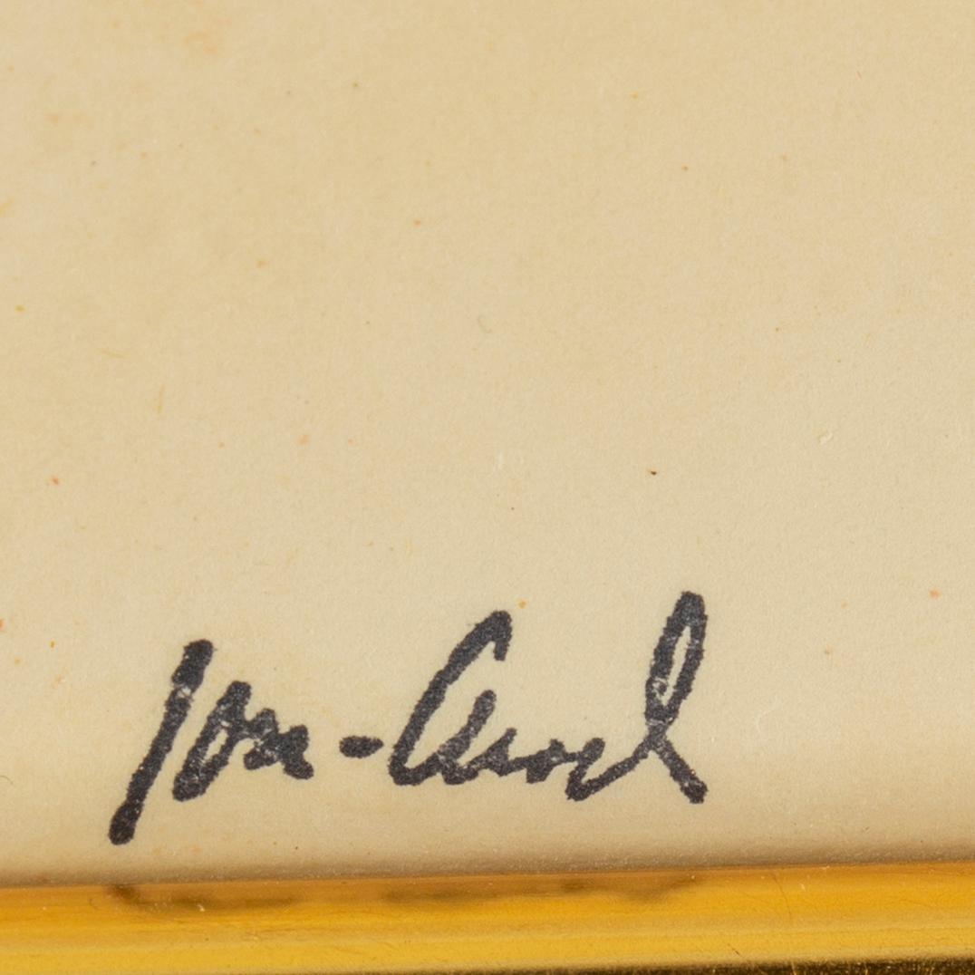 JOHN JON-AND, akvarell, stämeplsignerad.