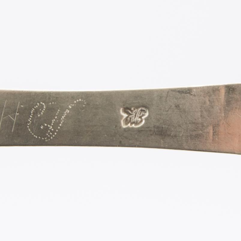 Spoons, 6 pieces, silver, 18th-19th century.