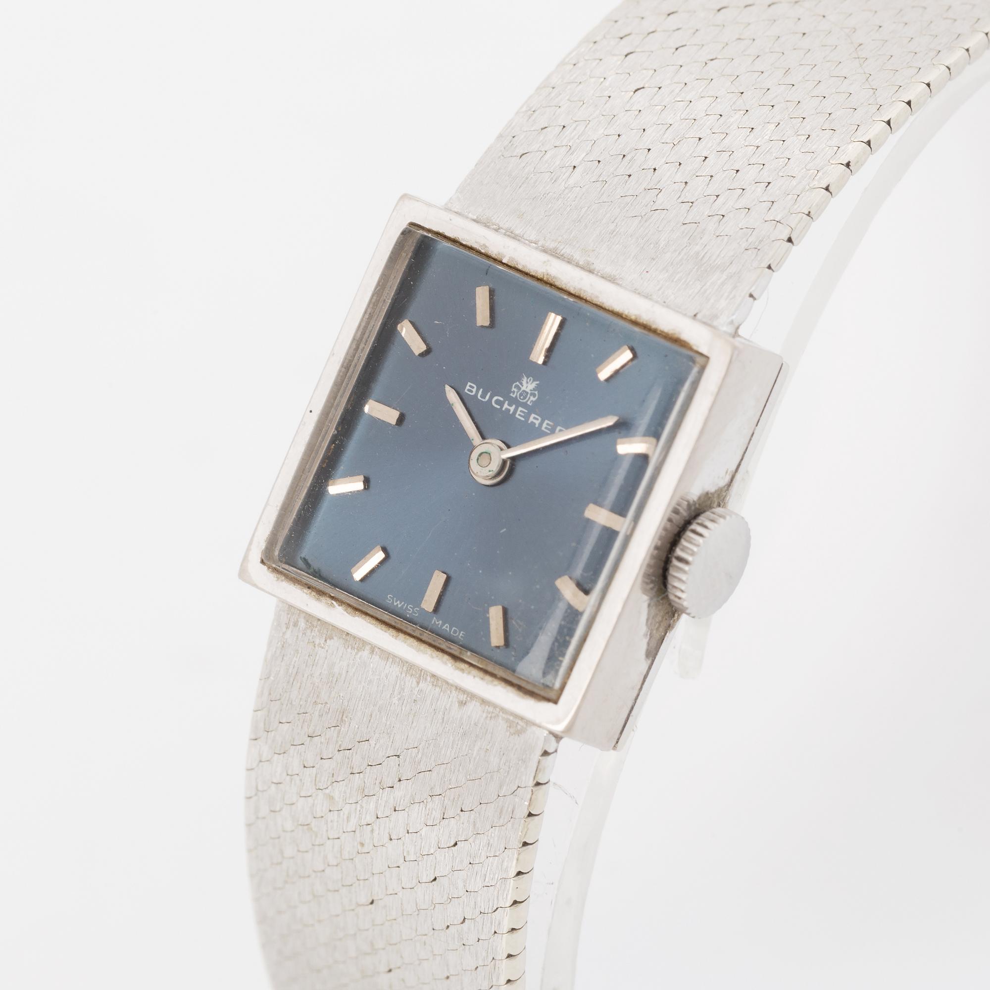 Bucherer, wristwatch, 17 mm.