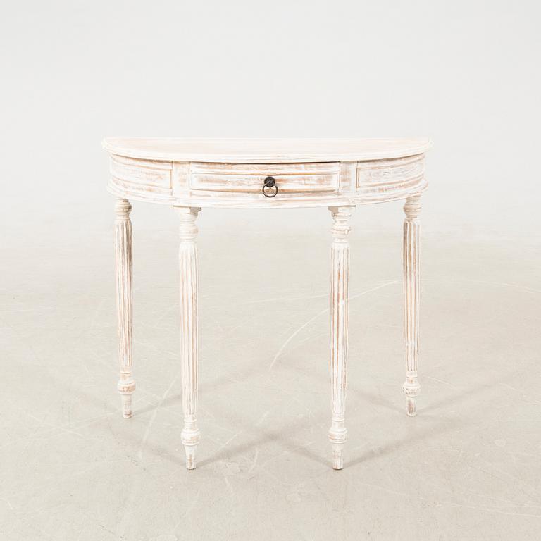 Console table, Louis XVI style, modern manufacture.
