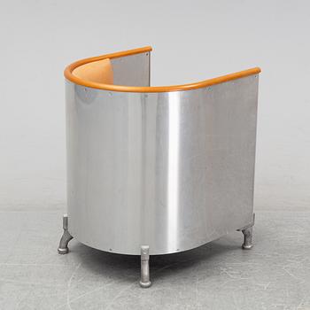 Mats Theselius, an 'Aluminum' easy chair, Källemo, Värnamo.