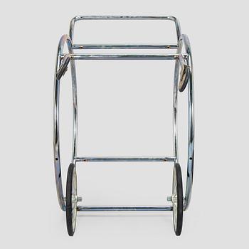 Serving trolley, functionalist style, 2000s.