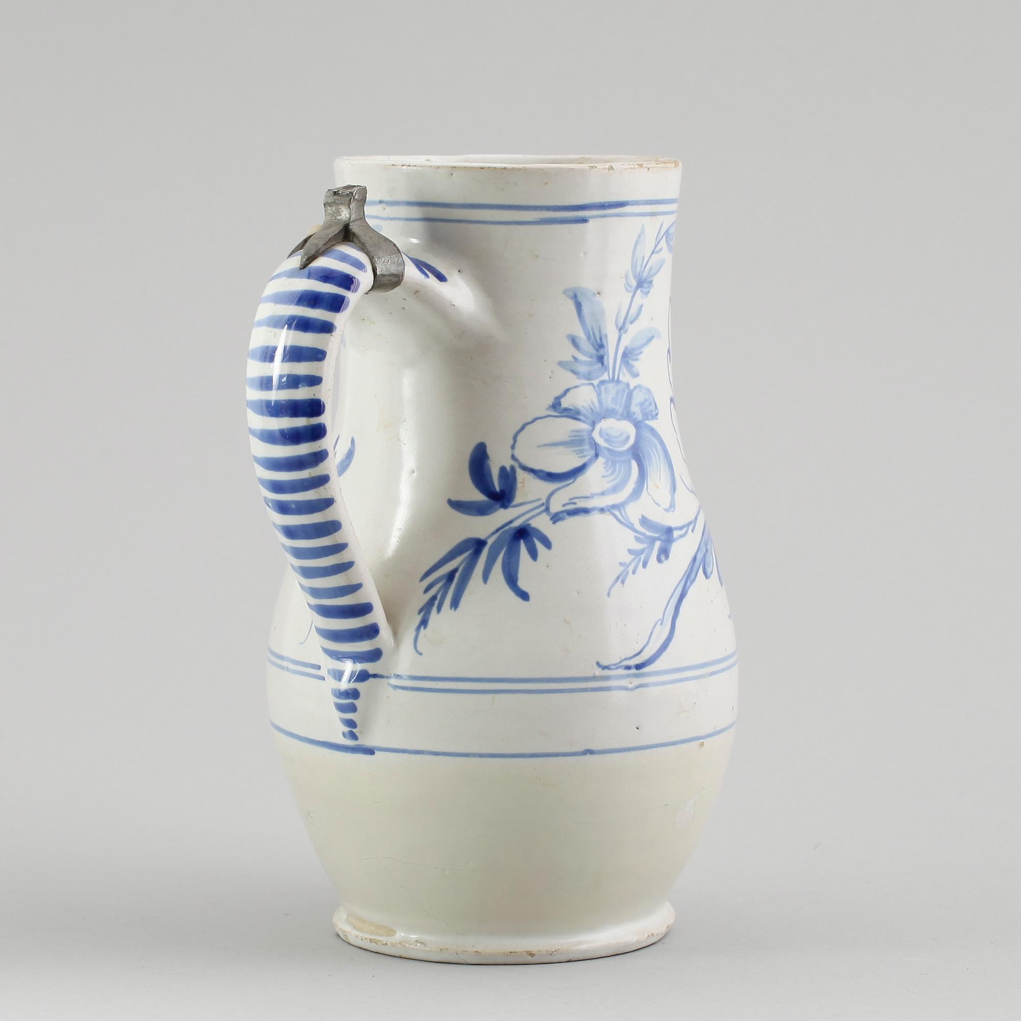 KRUS, fajans, Rörstrand, 1700-tal.