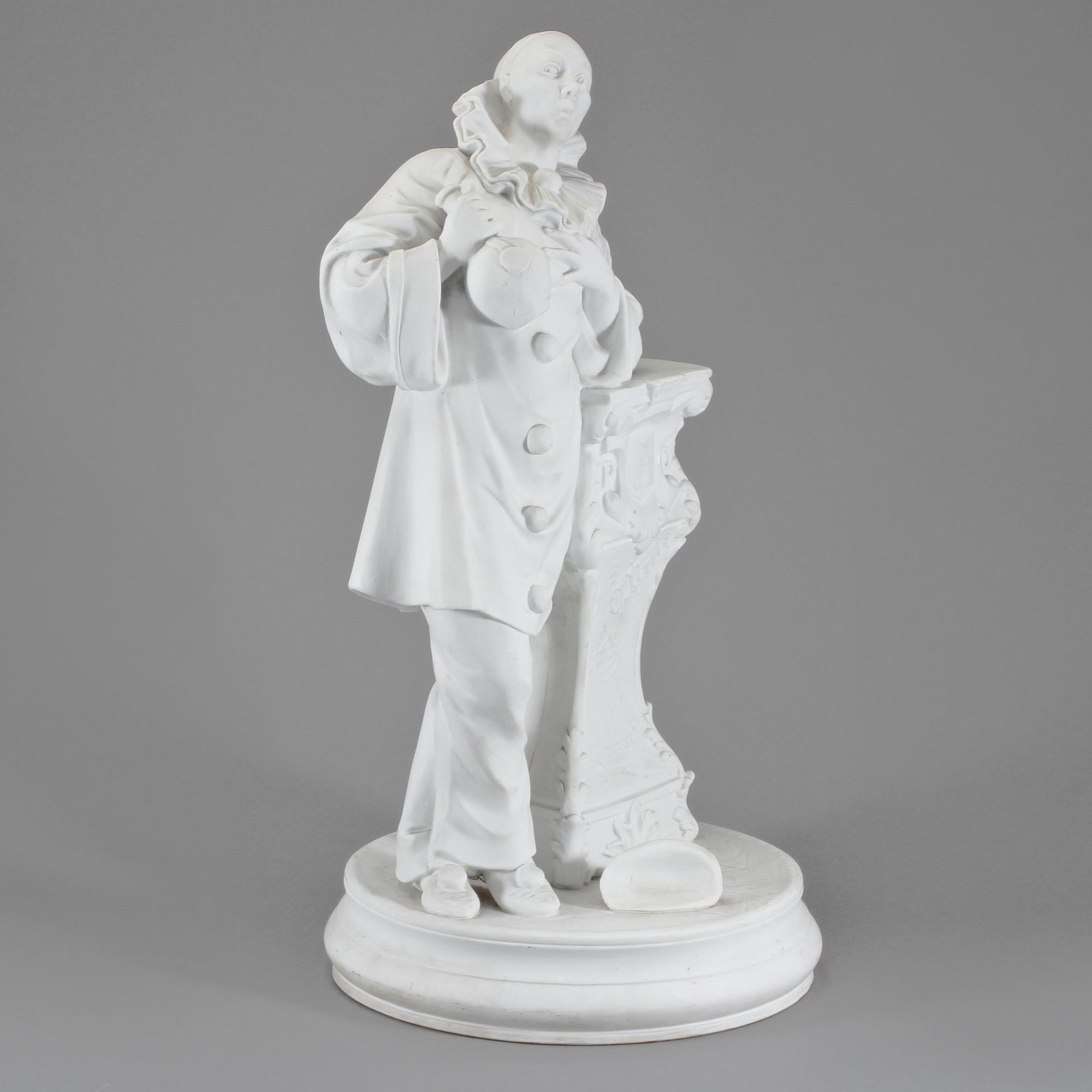 FIGURIN, parian, 1900-tal.