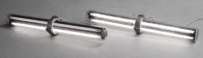 INDUSTRILAMPOR, ett par, Exator, 1950/60-tal.